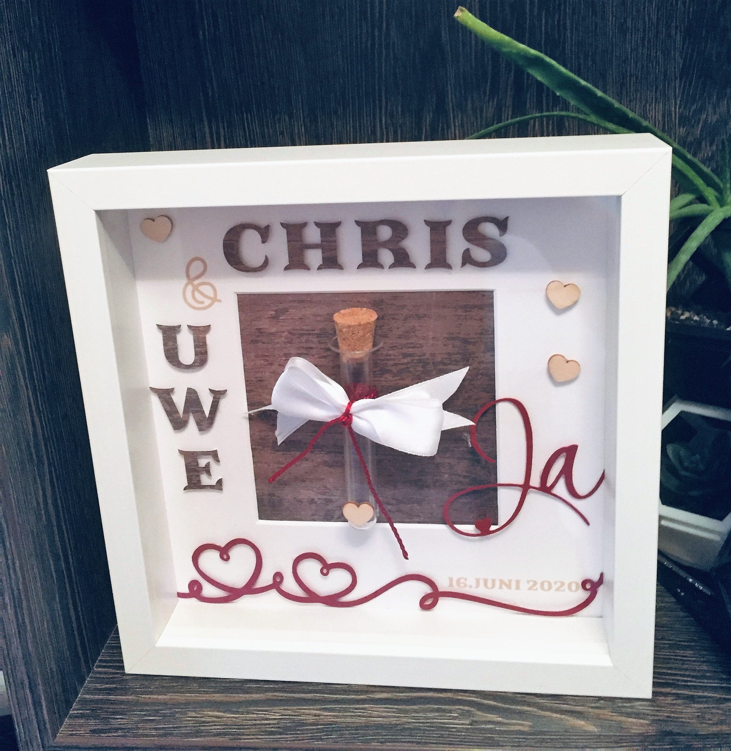 Bilderrahmen Hochzeit Geldgeschenk: Ein kreatives Geschenk für das Brautpaar